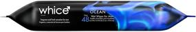 img 3 attached to 🌊 Whice for Men - Hypoallergenic Full Body Wet Wipes: Refreshing Ocean Fragrance to Keep Your Body, Hands, and Face Fresh. Ideal for Sports/Gym, Travel, Car, and Toilet! 48ct Dispenser Pack.