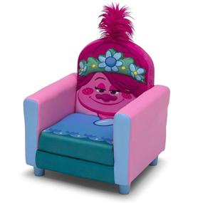 img 2 attached to 🪑 Delta Children Figural Upholstered Kids Chair: Trolls World Tour Poppy - Fun and Comfort Combined! (Pack of 1)