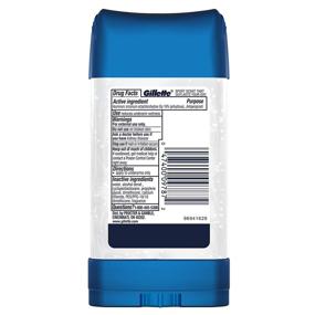 img 3 attached to 🧴 Gillette Clear Gel Power Rush Anti-perspirant/Deodorant - 4 oz Stick (Pack of 6) - Varying Packaging