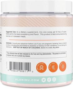 img 2 attached to 🍑 Alani Nu BCAA Branched Chain Essential Amino Acids: Enhance Muscle Recovery and Hydration with Sour Peach Rings - 30 Servings