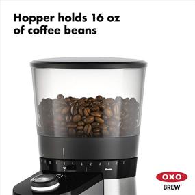 img 3 attached to OXO BREW Conical Burr Coffee Grinder: Precision Grinding with Built-in Scale