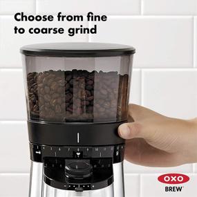 img 1 attached to OXO BREW Conical Burr Coffee Grinder: Precision Grinding with Built-in Scale