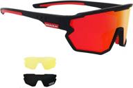 polarized cycling sunglasses for sports: cycling, baseball, fishing, skiing, running, golf logo