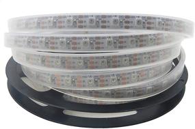 img 4 attached to WS2812B 5050 SMD LED Strip Light - 16.4ft with 300Leds, High Brightness, Flexible, Waterproof, White - DC 5V