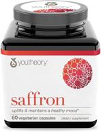 youtheory saffron advanced with rhodiola - 60 count (1 bottle) logo