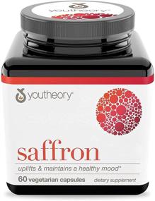 img 4 attached to Youtheory Saffron Advanced with Rhodiola - 60 Count (1 Bottle)