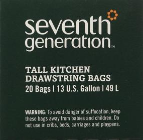 img 1 attached to Seventh Generation Kitchen 13 Gallon 20 Count