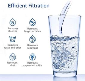 img 2 attached to 💧 AQUACREST GXSV65R Replacement Filter: Enhanced Compatible Filtration for Clear and Refreshing Water
