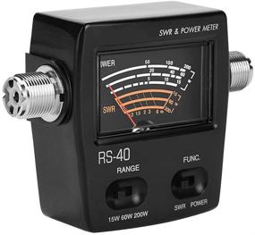 img 4 attached to 📻 Диенни SWR/Power Meter: Точные измерения для двухсторонних радиостанций, 200Вт Мини-UV-сегмент VHF UHF-измеритель стоячей волны и мощности.