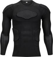 tuoy classic padded compression shirt logo