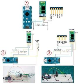 img 1 attached to 📡 HiLetgo HC-05 Беспроводной Bluetooth RF передатчик-приемник: Модуль мастер-рабочий BT для Arduino (2шт)