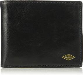 img 4 attached to 👔 Fossil Men's Bifold Wallet in Elegant Brown: A Must-Have Accessory for Men