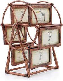 img 4 attached to 🎡 MLADEN Vintage Retro DIY Ferris Wheel Rotating Windmill Photo Frames: Unique Decorative Gift for Vintage Enthusiasts