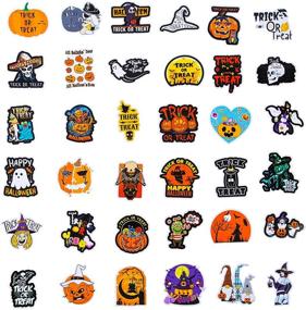 img 3 attached to 🎃 Halloween Stickers 50 Pack - Skeleton, Pumpkin, Witch & Hocus Pocus Stickers for Teens & Adults - Waterproof Vinyl Stickers for Water Bottles, Computers & Funny Decals