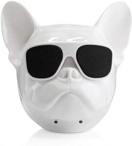 img 4 attached to 🔊 Awesome Audio on-the-go: Bulldog Bluetooth Speaker (White)