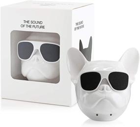 img 2 attached to 🔊 Awesome Audio on-the-go: Bulldog Bluetooth Speaker (White)