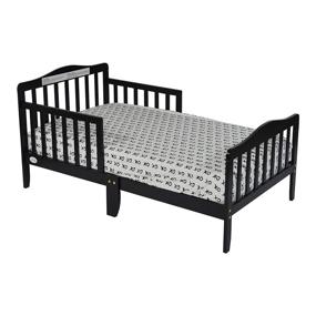 img 1 attached to 🛏️ Black Suite Bebe Blaire Toddler Bed for Better SEO