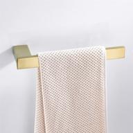 🛁 bathsir gold towel holder, hand towel ring | brushed gold bathroom short towel bar | wall mounted stainless steel logo