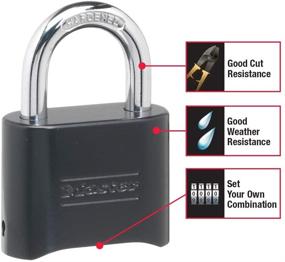 img 3 attached to 🔍 Optimized Search: Master Lock 178D Combination Padlock