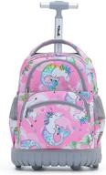 tilami rolling backpack college butterfly backpacks for kids' backpacks logo