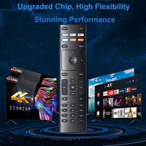 img 2 attached to XRT136 Universal Remote Control: Compatible with Vizio Smart TVs - D-Series, M-Series, P-Series, V-Series