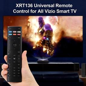 img 3 attached to XRT136 Universal Remote Control: Compatible with Vizio Smart TVs - D-Series, M-Series, P-Series, V-Series
