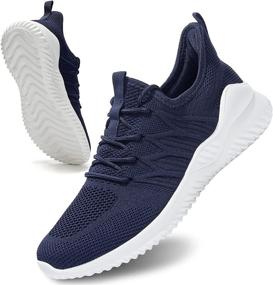 img 4 attached to 👟 Revolutionize Your Athletic Game with Lightweight Breathable Sneakers: The Ultimate Choice for Trainers