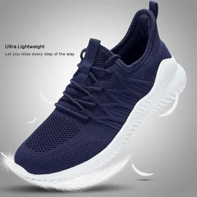 img 2 attached to 👟 Revolutionize Your Athletic Game with Lightweight Breathable Sneakers: The Ultimate Choice for Trainers