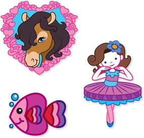 img 2 attached to 🎨 Melissa & Doug My First Temporary Tattoos - Pink Activity Pad: Creative Sticker Fun for Kids