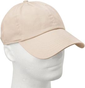 img 3 attached to Discover the Ultimate Comfort: Falari Classic Baseball Cap Dad Hat with Soft 100% Cotton and Adjustable Size