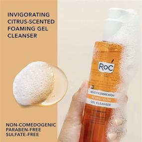 img 3 attached to 🔆 Revive and Glow: RoC Multi Correxion Gel Facial Cleanser with Vitamin C and Glycolic Acid - Paraben-Free and Sulfate-Free Skincare (6oz)