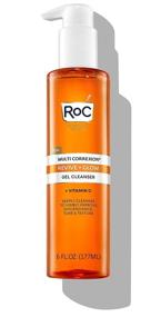 img 4 attached to 🔆 Revive and Glow: RoC Multi Correxion Gel Facial Cleanser with Vitamin C and Glycolic Acid - Paraben-Free and Sulfate-Free Skincare (6oz)