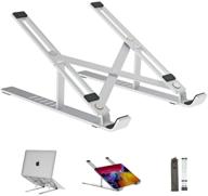 🖥️ toakeli laptop stand: adjustable & portable aluminum stand for macbook and more 10-15.6” laptops logo