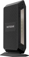 🔌 renewed netgear gigabit cable modem cm1000-1aznas: docsis 3.1, xfinity & cox compatible, gig-speed capable logo