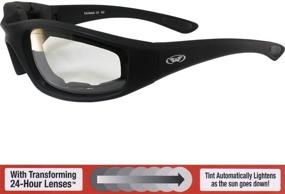 img 2 attached to Kickback PHOTOCHROMIC Adjusting Motorcycle Sunglasses