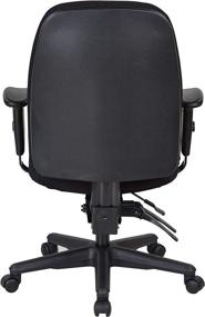 img 1 attached to 🪑 Office Star Multi Function Ergonomic Chair: Ratchet Back, Adjustable Height, Padded Arms