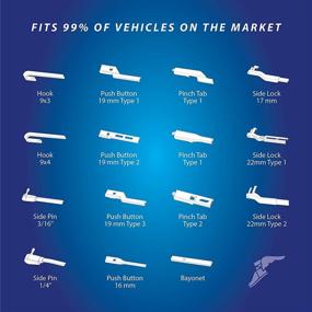 img 1 attached to 🌧️ Enhanced Goodyear Assurance WeatherReady Wiper Blades in 26 Inch & 22 Inch sizes