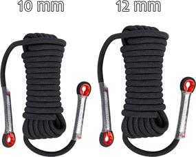 img 3 attached to 🧗 EMEKIAN Outdoor Climbing Rope: 10mm/12mm/14mm, Length Options 10M-30M, Ideal for Escape, Ice Climbing, and Fire Safety Rescue, Includes Non-Slip Gloves