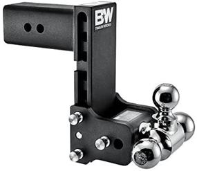 img 3 attached to 🚚 B&W Trailer Hitches Tow & Stow - 3" Receiver, Tri-Ball (1-7/8" x 2" x 2-5/16"), 7.5" Drop, 21,000 GTW - TS30049B: Efficient Towing Solution