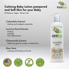 img 2 attached to AtarahBaby Calming Lotion Lavender Chamomile