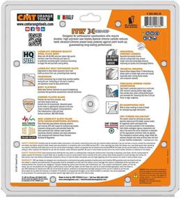 img 2 attached to 🔪 CMT 256.050.10 ITK 10-Inch Industrial Combination Saw Blade with 50 Teeth, 1FTG+4ATB Grind and 5/8-Inch Bore