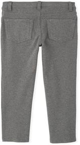 img 2 attached to 👖 Girls' Clothing: Children's Place Ponte Jeggings and Leggings