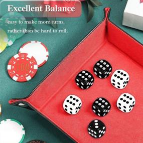 img 3 attached to 🎲 Davidsons Collection 100 Packs: Vintage Two Tone Gaming Dice Sets - Perfect for Kid's Gifts, Casino Themes, and Party Favors