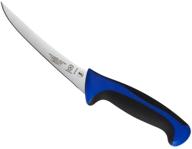 🔪 efficient and precise: mercer culinary millennia blue handle, 6-inch curved boning knife for expert meat preparation logo