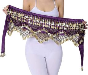 img 2 attached to Gypsy Skirt Women Scarf Dancer Women's Accessories in Scarves & Wraps