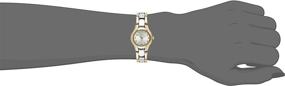 img 1 attached to Часы женские Anne Klein Two-Tone Dress Watch 10-6777SVTT с улучшенной читаемостью.