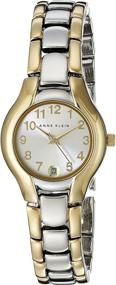 img 4 attached to Часы женские Anne Klein Two-Tone Dress Watch 10-6777SVTT с улучшенной читаемостью.