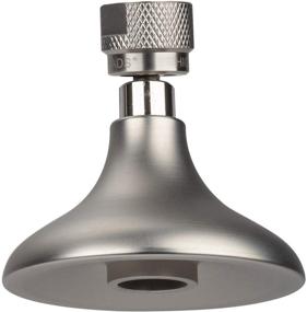 img 4 attached to 🚿 High Sierra HALF DOME All Metal Shower Head - Exquisite Design for Luxury Bathrooms, Enhanced with Brushed Nickel Finish, 1.8 GPM
