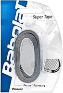 babolat super tape – black head protection tape логотип