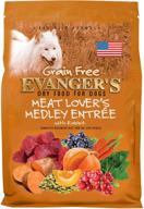 🐇 top-quality grain-free rabbit dry dog food: evanger's meat lover's medley logo